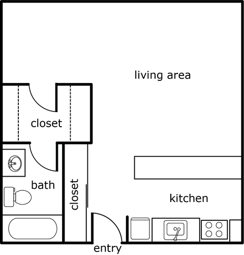 2248 NE 4th Street Studio-2 Beds Apartment for Rent - Photo Gallery 10